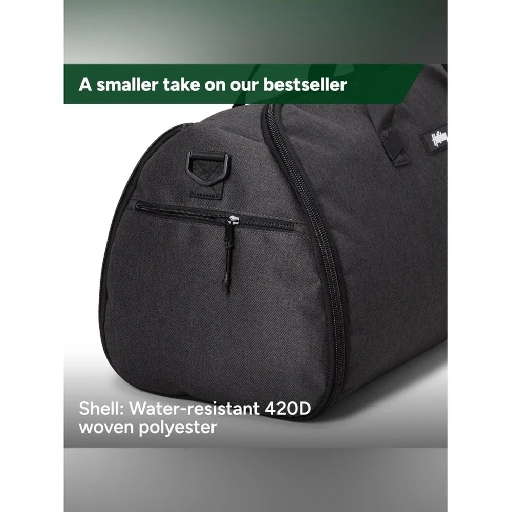 Halfday 40L Garment Duffel Bag Shadow NWT Wrinkle Free Carry On